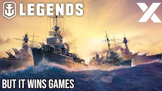 The Work of a DD Isnt Always Glorious  World of Warships Legends [upl. by Hoban]