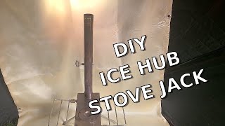 Building a stove jack for my Eskimo Fatfish 949i Ice Hub [upl. by Alyled]