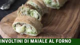 Involtini di maiale al forno gratinati [upl. by Lindberg]