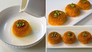 Kunafa  The Perfect Mini Kunafa recipe without oven By Cooking With Sariya [upl. by Kielty631]