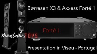 Apresentação Børresen X3 e Axxess Forté 1 em Portugal [upl. by Yenahc]