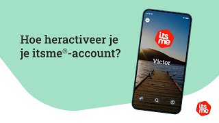 Instructies om je itsme® account te heractiveren [upl. by Neret]