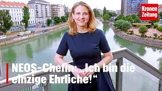 NEOSChefin „Ich bin die einzige Ehrliche“  SOMMERGESPRÄCHE kronetv [upl. by Gnanmos700]