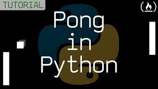 Python Game Tutorial Pong [upl. by Glavin]