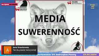 O Polsce w Europie z Andrzejem Ponetą kandydatem do Europarlamentu 24 [upl. by Cinda]