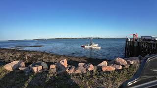 Herring fishing with nets close to shoreEastport Maine 9524 DASHCAM [upl. by Stanley]