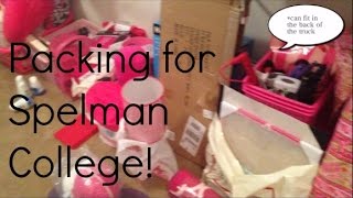 Packing for Spelman College [upl. by Ahsuoj827]