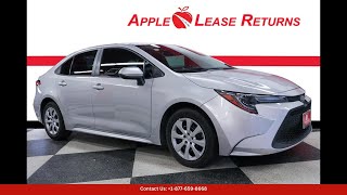 2020 Toyota Corolla Sedan 4 Dr LE for Sale in Austin Texas  Bid here [upl. by Alemat]