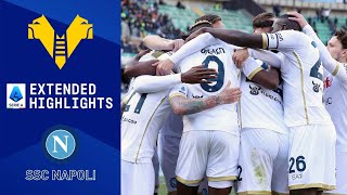 Hellas Verona vs Napoli Extended Highlights  Serie A  CBS Sports Golazo [upl. by Chesney]