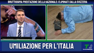 SVIZZERA ITALIA 20 LA REAZIONE IN DIRETTA A QSVS [upl. by Zarger446]