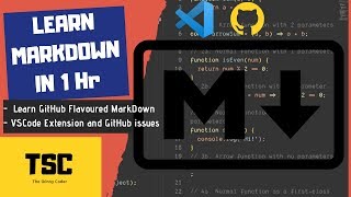 Learn MarkDown in 1 Hour  GitHub Flavoured MarkDown  Development Essentials  GitHub Issues [upl. by Nuris]