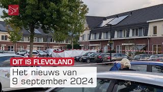 Dit is Flevoland van maandag 9 september 2024 [upl. by Ladew]