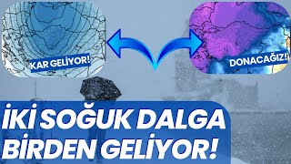 HEM BALKANLARDAN HEM DE SİBİRYADAN GELİYOR KAR KAPIDA [upl. by Neerhtak11]