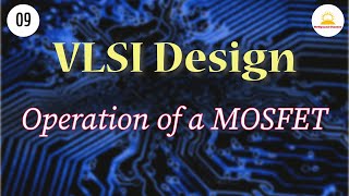 working of a MOSFET  vlsi Design  Semiconductor  gate ugcnet [upl. by Enajiram]