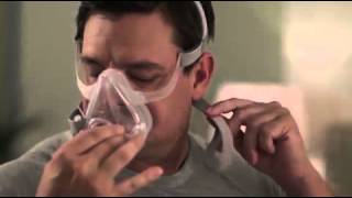 AirFit F10 Full Face CPAP Mask with Headgear  Fitting Tips [upl. by Ailyt340]