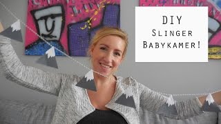 DIY  Decoratieve slinger babykamer [upl. by Anafetse807]