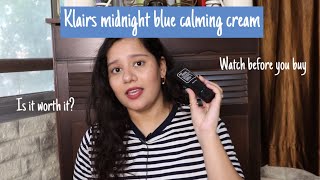 Is the klairs midnight blue calming cream worth it  Dr Rakshita [upl. by Leesen251]