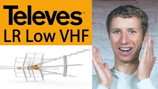 Televes DAT BOSS Mix LR LowVHFHighVHFUHF Antenna Review [upl. by Hayden]