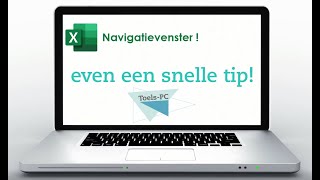 Snelle Korte Tip Navigatievenster in Excel [upl. by Anaidirib]