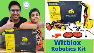 WitBlox Maker Challenge  Witblox Projects  Witblox Robotic Car  DIY Robotics Kit Unboxing Witblox [upl. by Mortie]