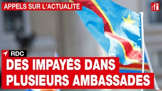 RDC  loyers et salaires impayés dans les ambassades [upl. by Elokin748]