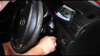 How to Fix Toyota Corolla Headlight Switch Indicator Stalk Replace [upl. by Amaerd]