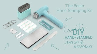 ImpressArt Basic Hand Stamping Kit for Metal Stamping Jewelry [upl. by Yerahcaz86]