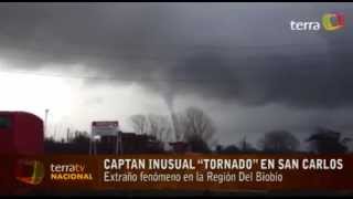 Tornado en San Carlos  Chile 31 Mayo 2013 [upl. by Findley]