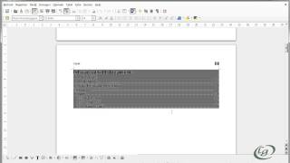 LibreOffice Writer  12 Inhoudsopgave [upl. by Bartholomeus]