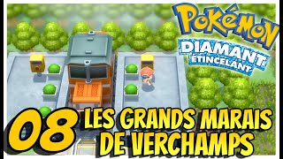 Pokémon DIAMANT ETINCELANT épisode 8 Les Grands Marais de Verchamps Gameplay Nintendo Switch [upl. by Barboza56]