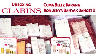 Unboxing Clarins Tonic Treatment Oil amp Body Partner Stretch Mark  Ugierodii Project [upl. by Inirt]