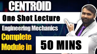 CENTROIDFIRST YEARENGINEERING MECHANICS1ONE SHOT LECTUREPRADEEP GIRI SIR [upl. by Karlow]