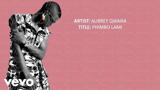 Aubrey Qwana  Phimbo Lami Official Lyric Video [upl. by Martel]