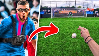 I Wore A Gopro In Football Charity Match [upl. by Allimrac]