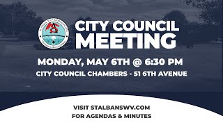 St Albans City Council Meeting  May 6 2024 [upl. by Druce]