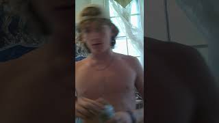 I cant do Anything  Chugging Sparkling water  funnyshorts fails shorts rug NickWilkins [upl. by Roxi952]