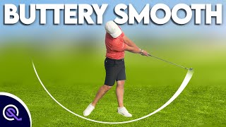 How to get a BUTTERY SMOOTH golf swing [upl. by Rockey]