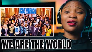 AFRICAN First Time Reacting to USA FOR AFRICA “We Are The World” JUST WHAT THE WORLD NEEDS [upl. by Shandie]