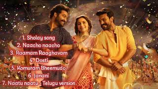 RRR movie songs jukebox  RRR hindi songs [upl. by Ardnad]