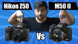 Nikon Z50 vs Canon M50 Mark II Most Detailed Video on YouTube [upl. by Aratak426]