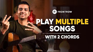 Easy Bollywood Songs On Guitar with 2 Chords  Guitar Lessons For Beginners  Siffguitar [upl. by Ahsimac751]