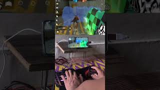 How to play free fire with keyboard mouse in mobile  ⌨️ 🖱📱 full setup without app no activation [upl. by Mulderig]