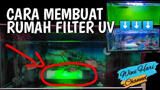 Filter UV Aquarium  Cara Pasang Lampu UV di Filter  Filter UV Pipa PVC [upl. by Bruyn]