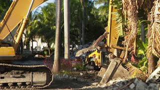 Al Capone’s Miami Beach home gets demolished [upl. by Graehme]