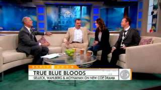 The Stars of Blue Bloods on The Early Show [upl. by Emiolhs]