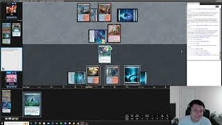 Izzet Wizards 8 Delver VS Izzet Murktide  MTGO Modern League [upl. by Hattie]