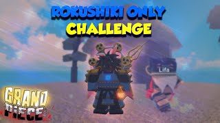 GPO Rokushiki Only Challenge In Arena [upl. by Gnal957]