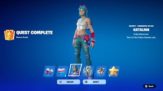 NEW WORKING How to Get Katalina Skin Bundle FREE In Fortnite LEGO Katalina Free Mobile Bundle [upl. by Vocaay]