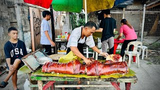 Tastiest Lechon I’ve Ever Tried in Consolacion Cebu Philippines 🇵🇭 [upl. by Leuams]