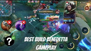 Best Build Benedetta Gameplay [upl. by Svensen]